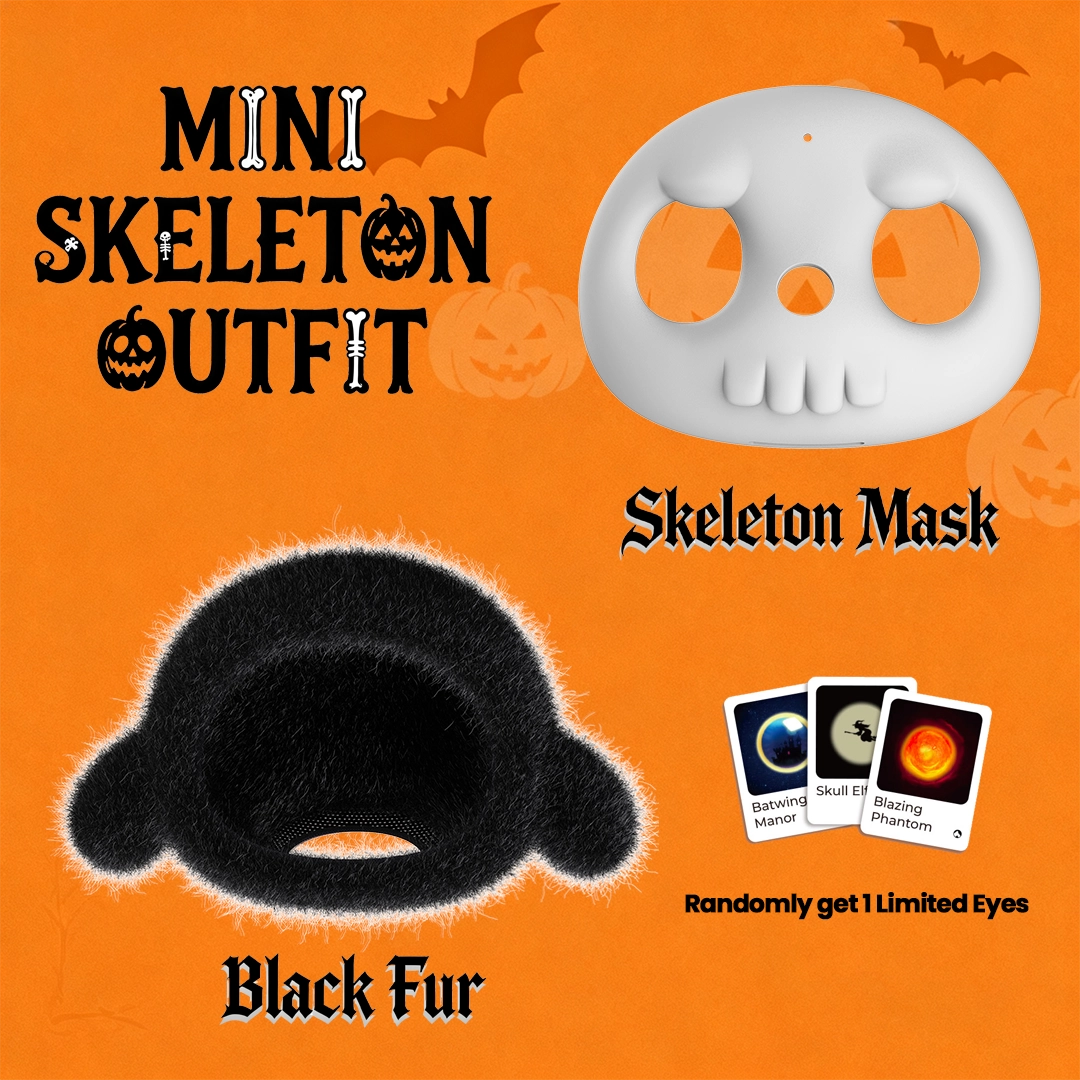 MINI SKELETON OUTFIT