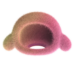 Candy Pink Fur for ropet™ KAMOMO