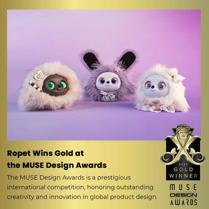 ropet™ KAMOMO——Your allergy-free pet, your intelligent fashion collectible